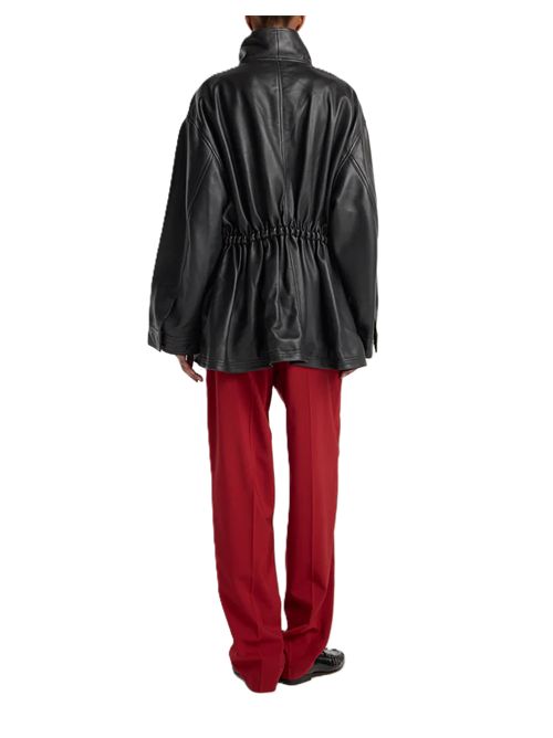 sculptural leather jacket | black Róhe | 420-11-180001_308 BLACK